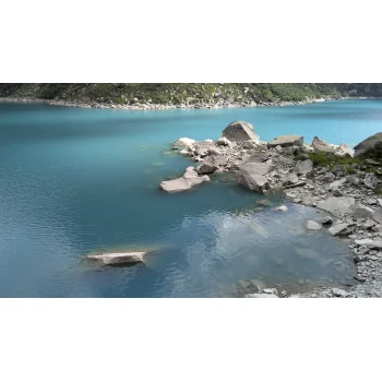 Gelmerhütte und Gelmersee